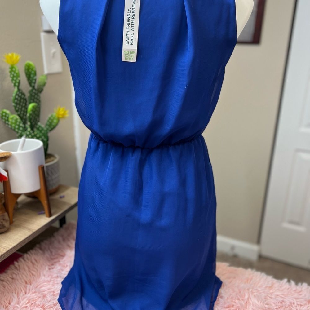 Ab Studios Blue Dress Size Small — image 2 of 4